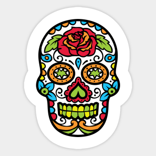 Sugar Skull Sticker